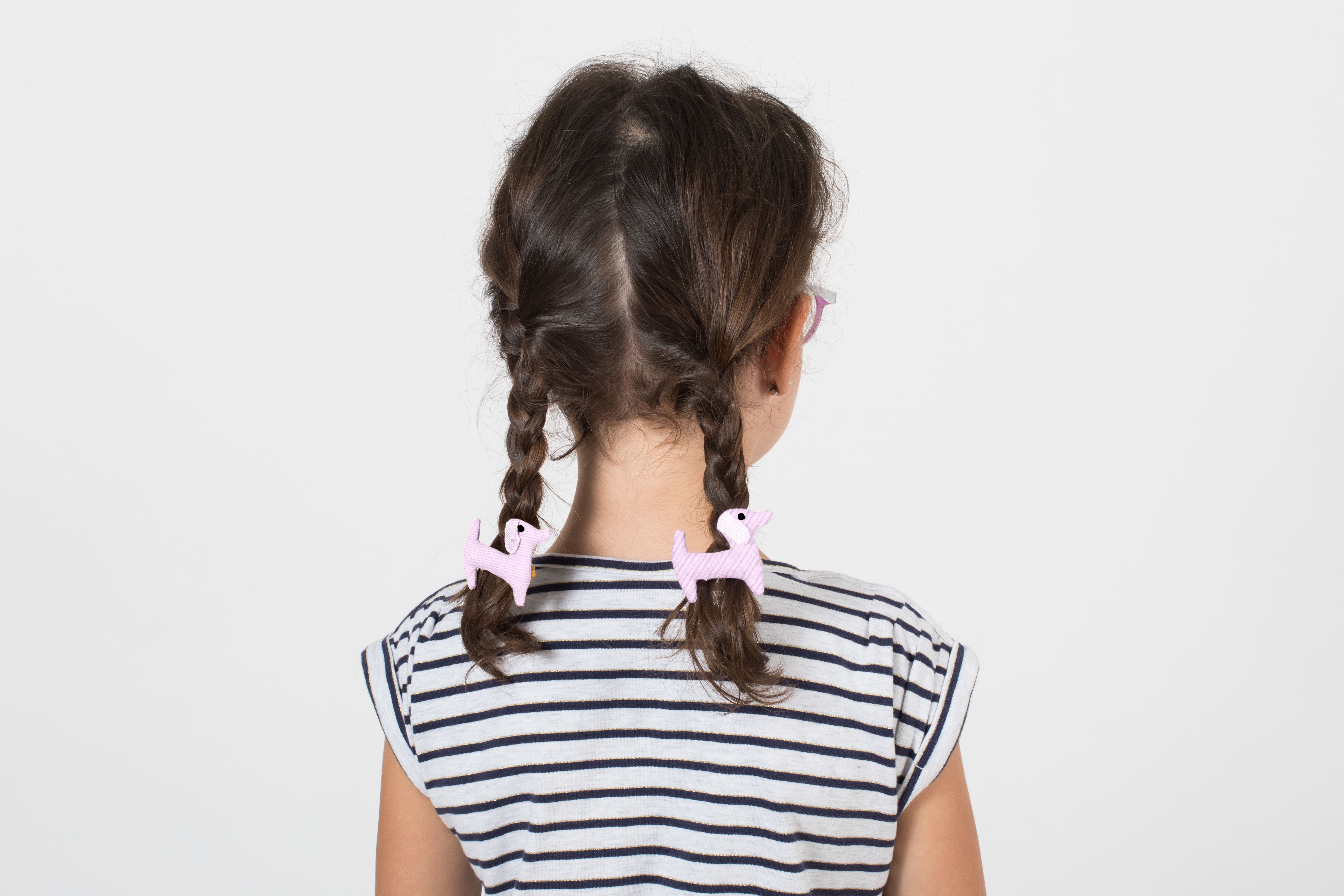 Barrette Basset Oxford Rose
