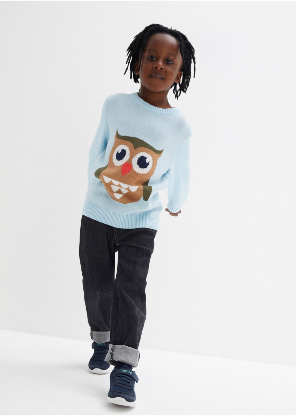 Pull en maille coton enfant