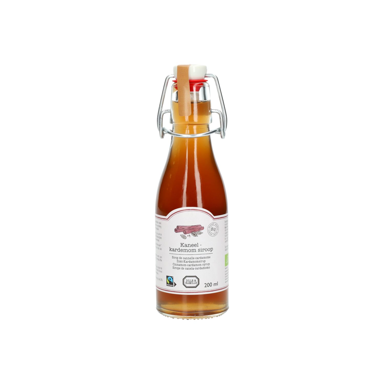 Siroop kaneel/kardemom, biologisch, 200 ml