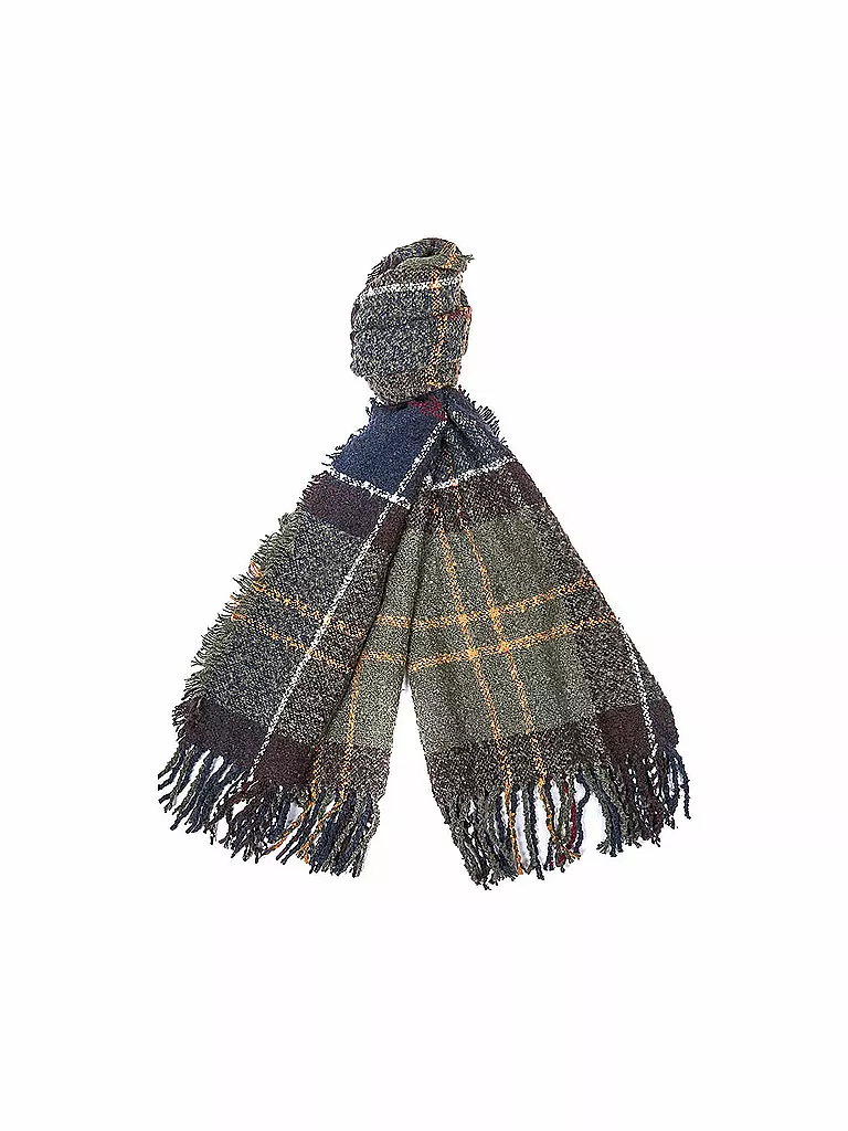 BARBOUR Schal olive