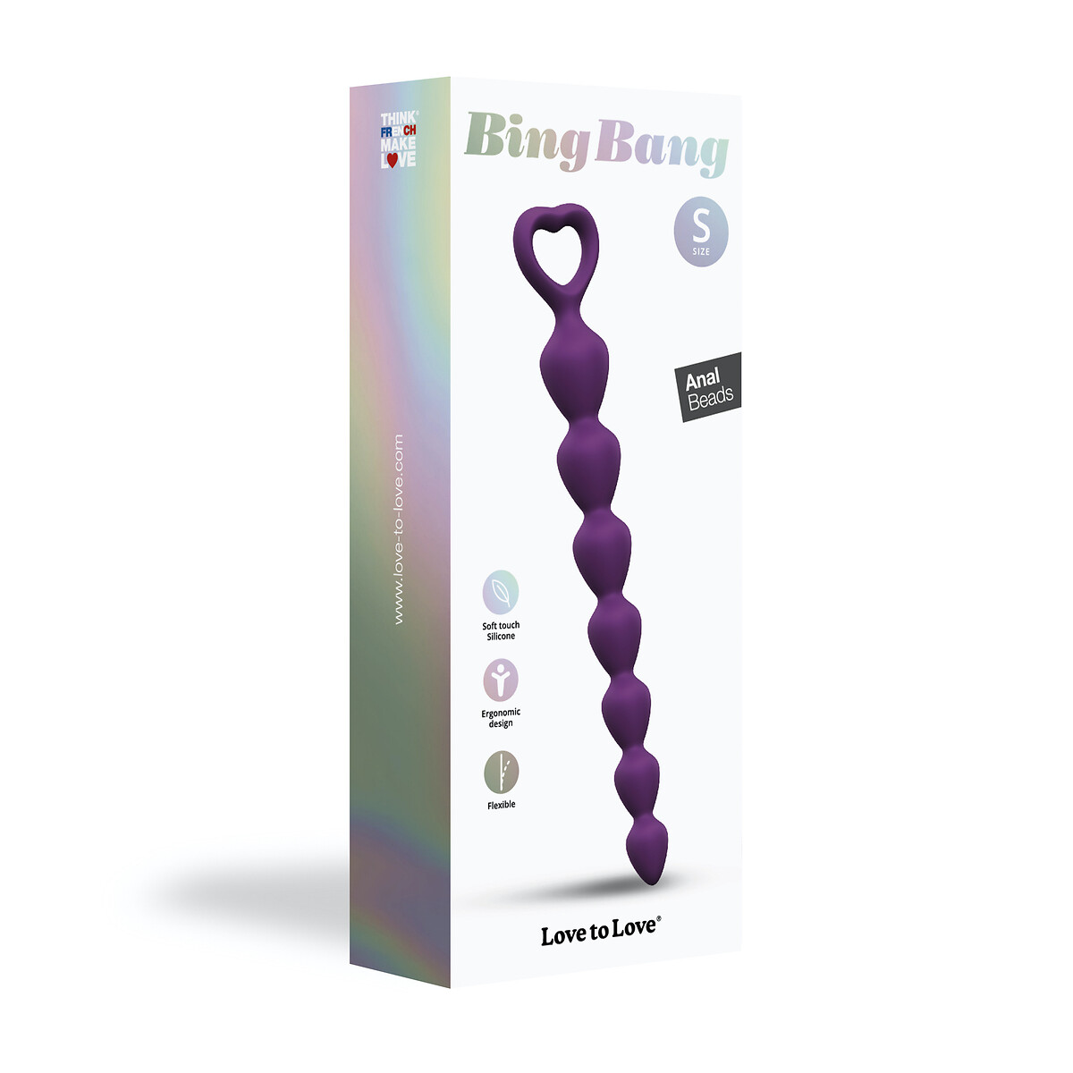 AMO AMAR<br>Rosário anal Bing Bang tamanho P