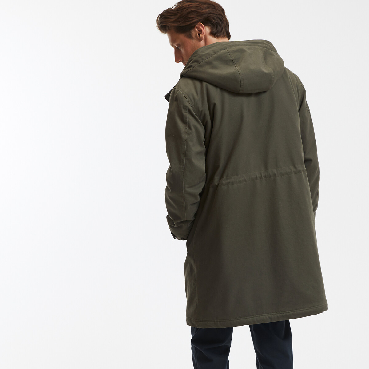 COLEÇÕES LA REDOUTE<br>Parka de comprimento médio forrada com sherpa