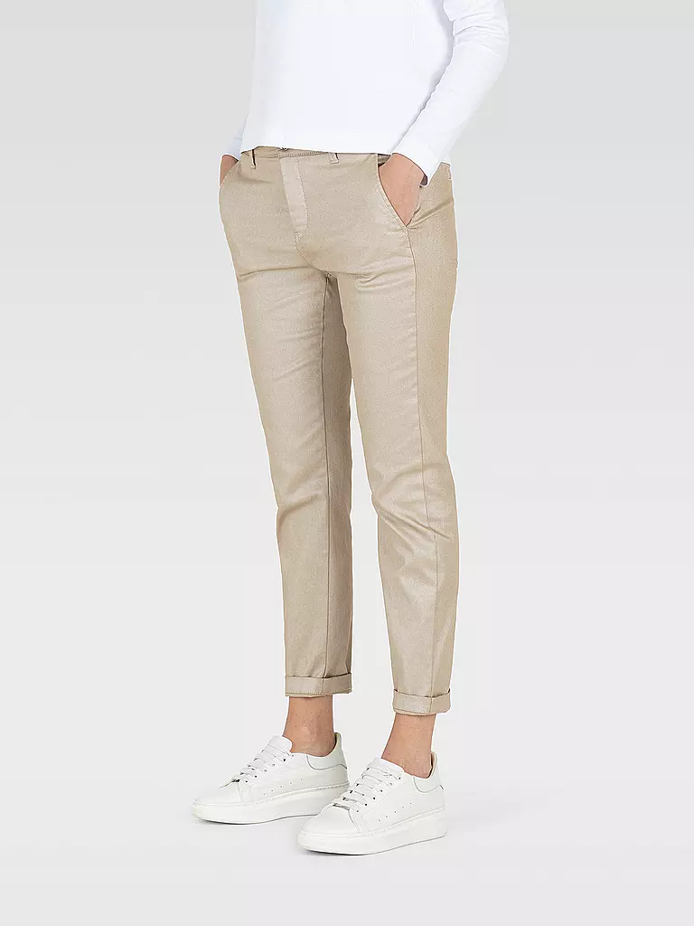 MAC Chino Slim Fit 7/8 gold