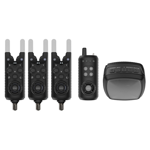 Sonik Gizmo2 Alarm Beetmelder Set 3 1 Met Bivvy Lamp