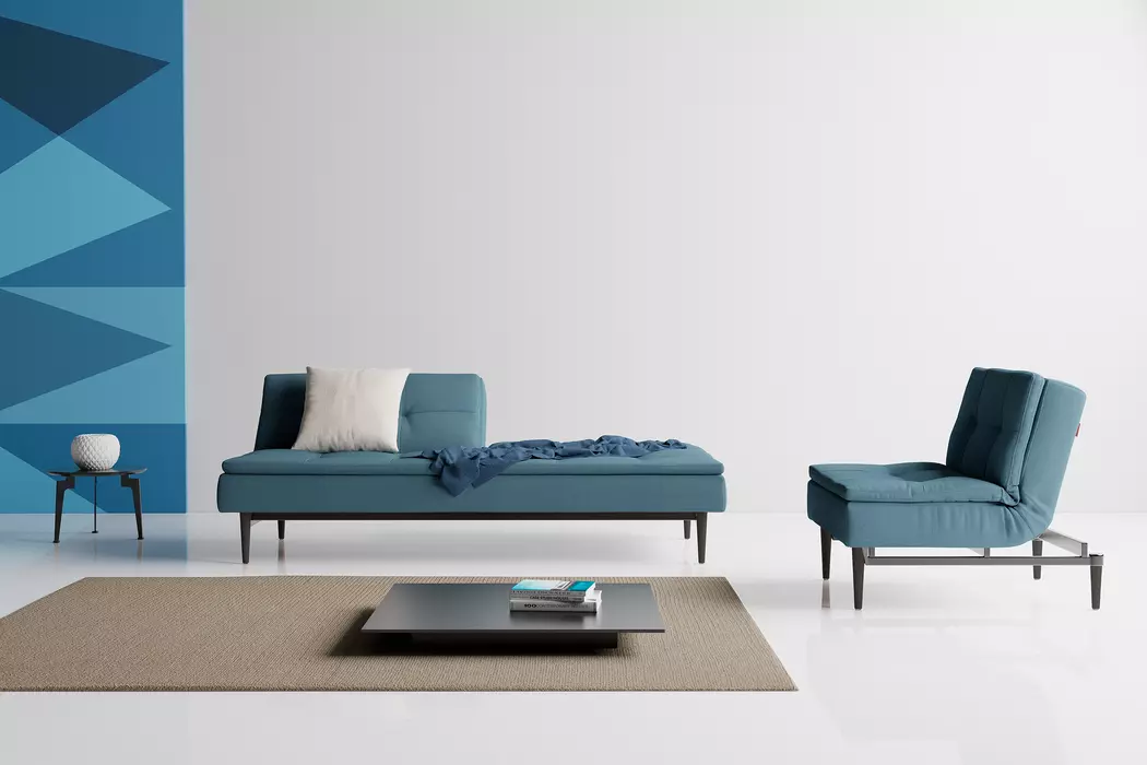 Schlafsofa Dublexo Styletto schwarz