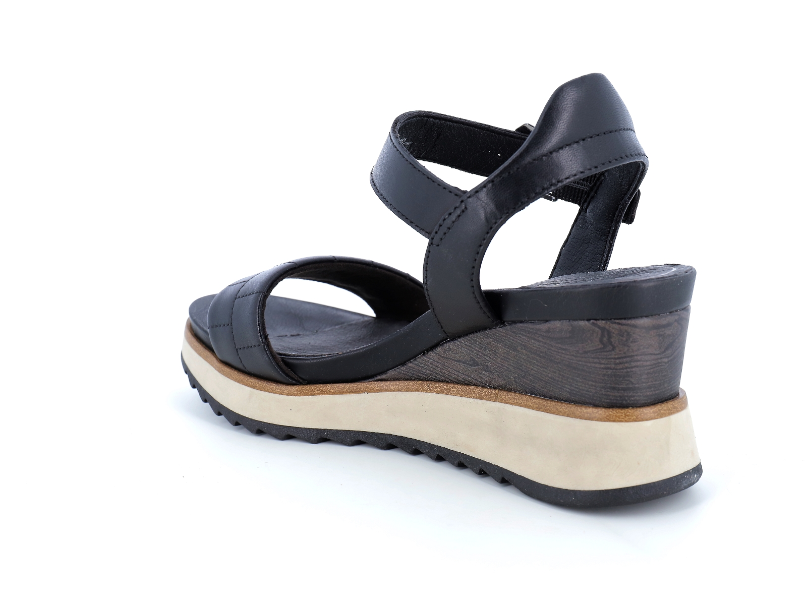 Tamaris-28015 Cuir Noir