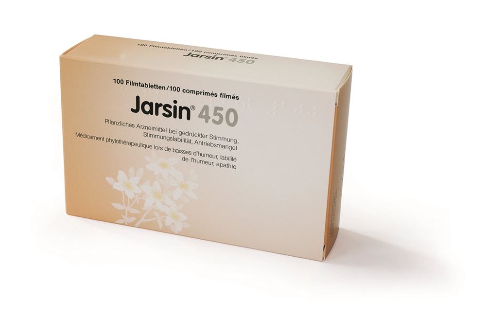 JARSIN Filmtabl 450 mg Blist 100 Stk<br>100 Stück, Blister, Filmtablette