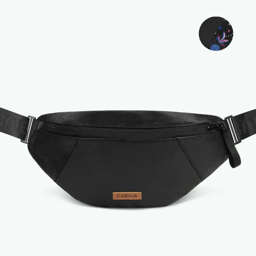 Sac banane Small Jupiter noir