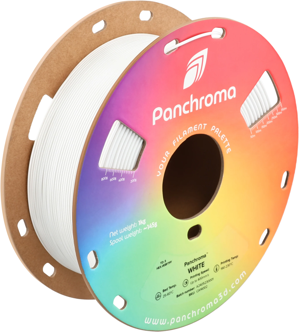 Polymaker  Panchroma CoPE White, 1,75 mm / 1000 g    Farbenprächtiger Copolyester in White