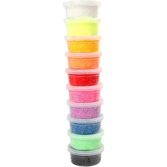 Foam Clay® , ass. farger, 10x35 g/ 1 pk.
