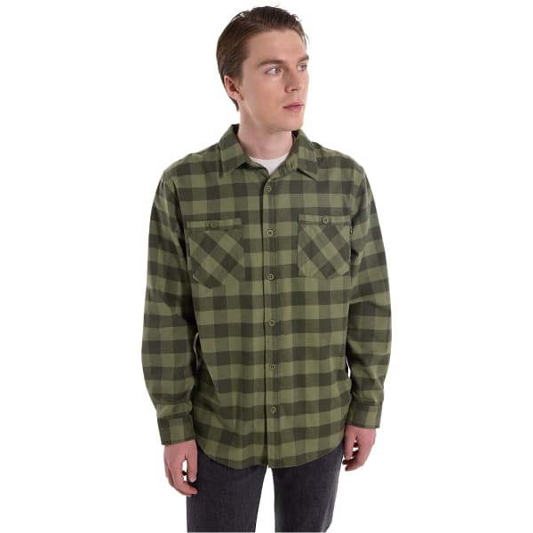 Chemise BURTON MEN'S FAVORITE LONG SLEEVE FLANNEL FOREST MOSS BUFFALO PLAID