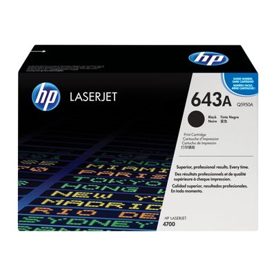 HP 643A - noir - cartouche laser d'origine