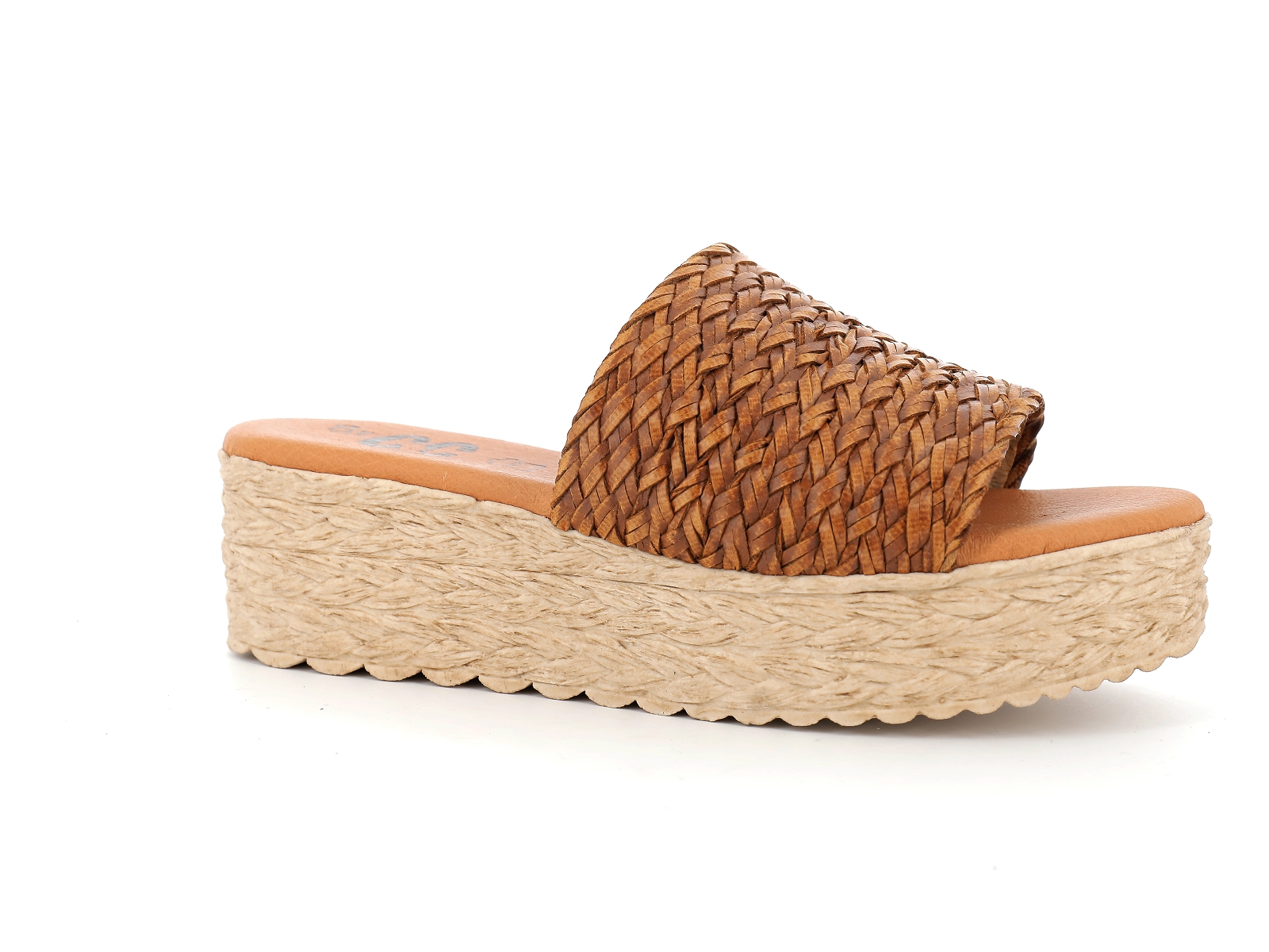 Chaussures du chateau-715 Cuir Marron Foncé