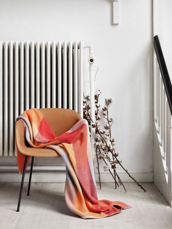 Muuto Fiber Tube stoel dusty green