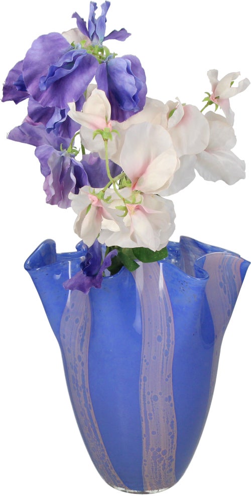 Vaas Golf blauw D 21 H 24,5 cm