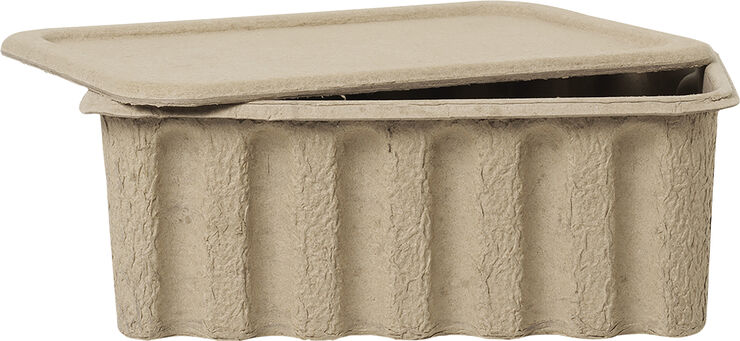 ferm LIVING Brass Office Tray Brown