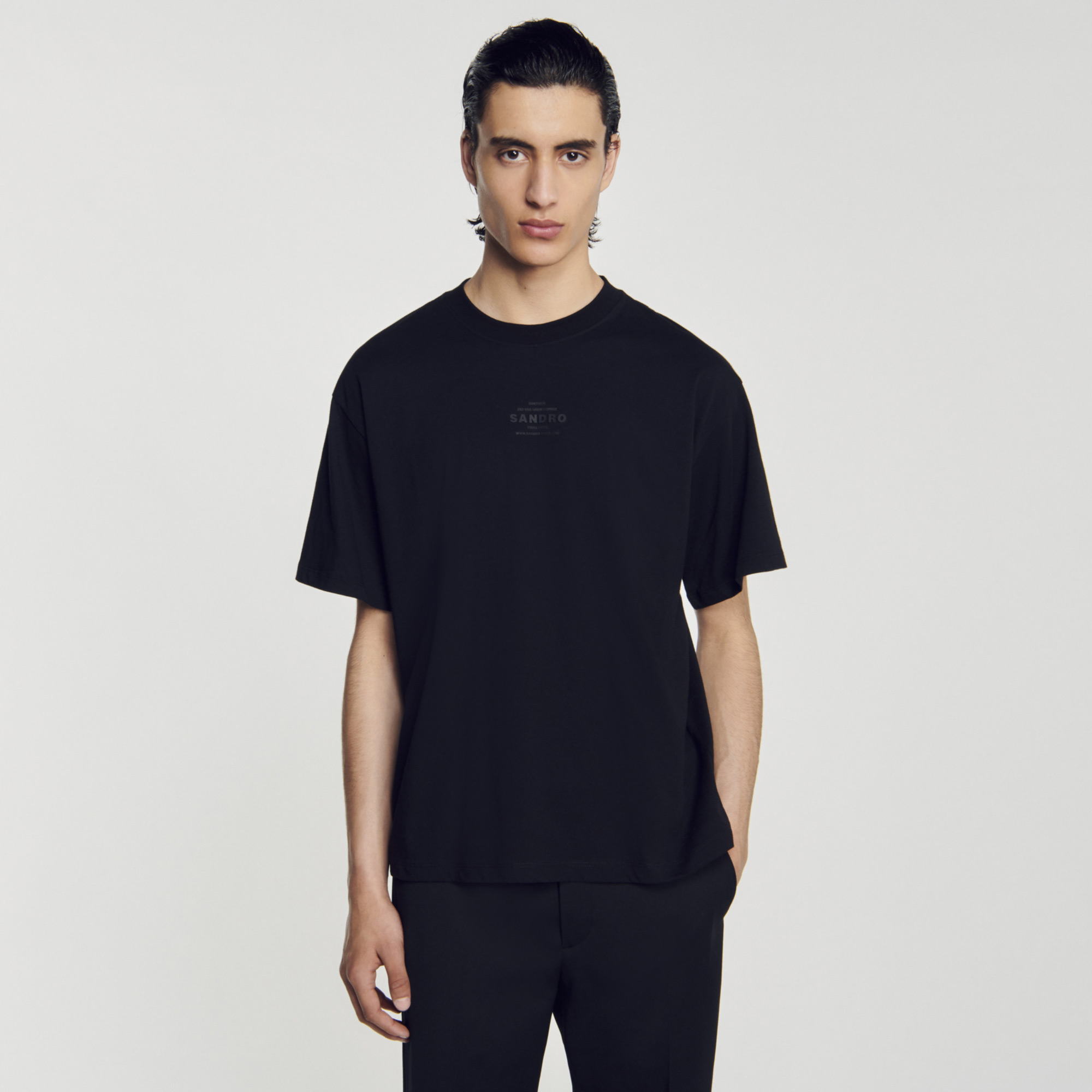 T-shirt logo rubber