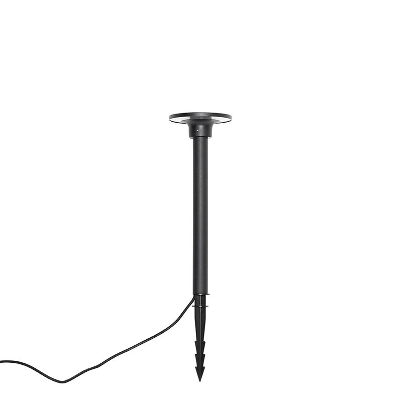 Moderne prikspot zwart incl. LED IP54 - Skyf