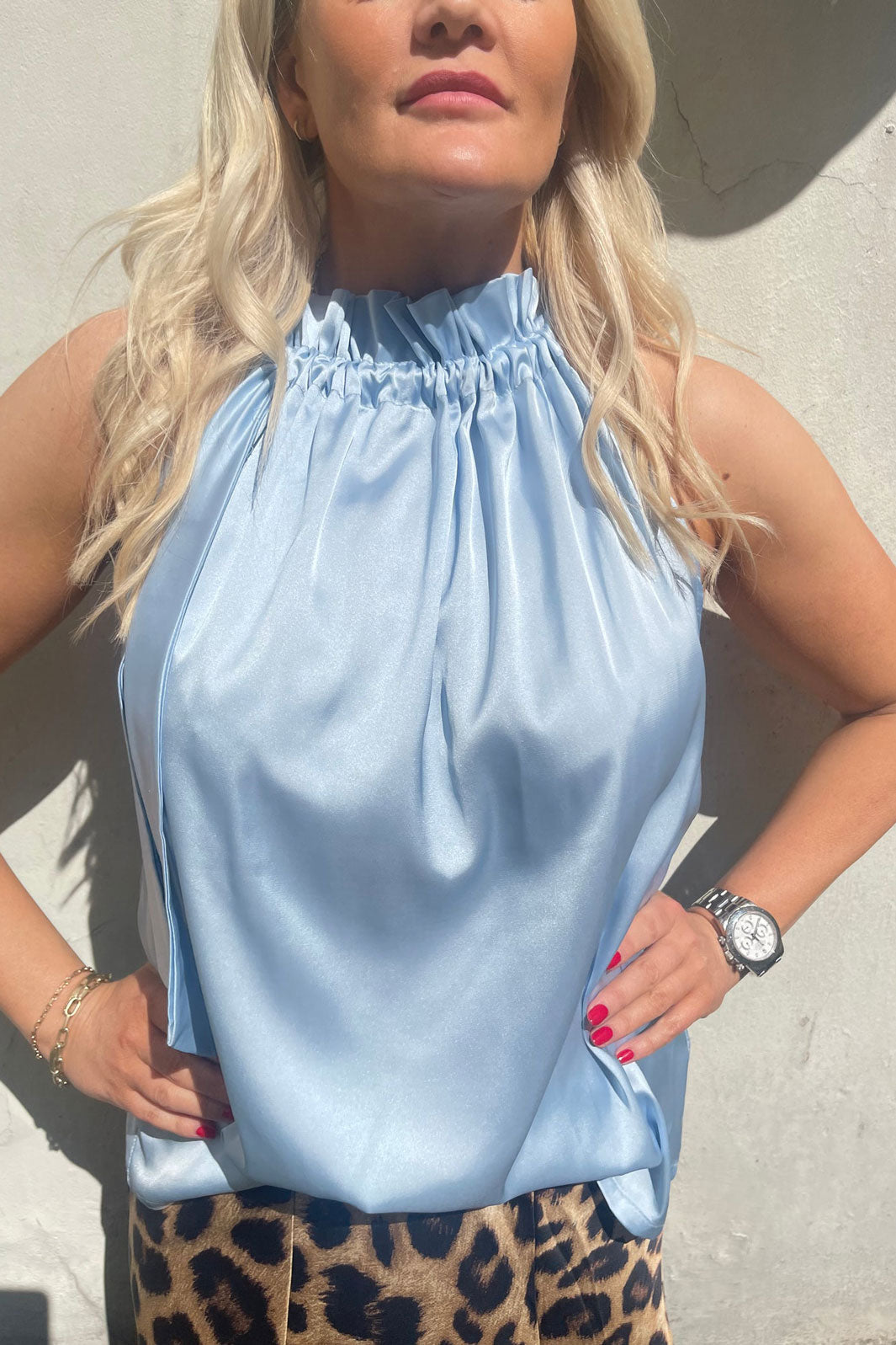 EMM Copenhagen Elisabeth Top blue