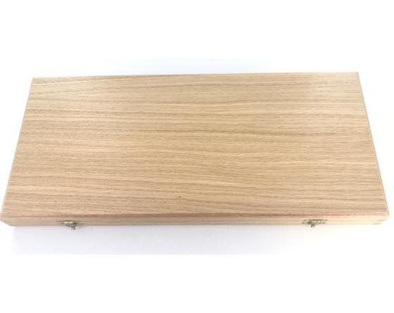 Proxus - Coffret Chêne - Cuisine 21 cm - Trancharlard 21 cm - Office 8 cm Couteaux de cuisine professionnel