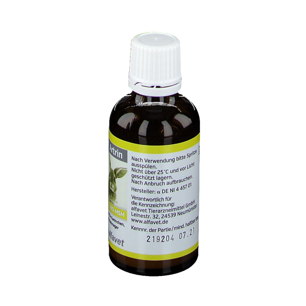 RodiCare® Artrin für Kaninchen, Meerschweinchen und Kleinnager