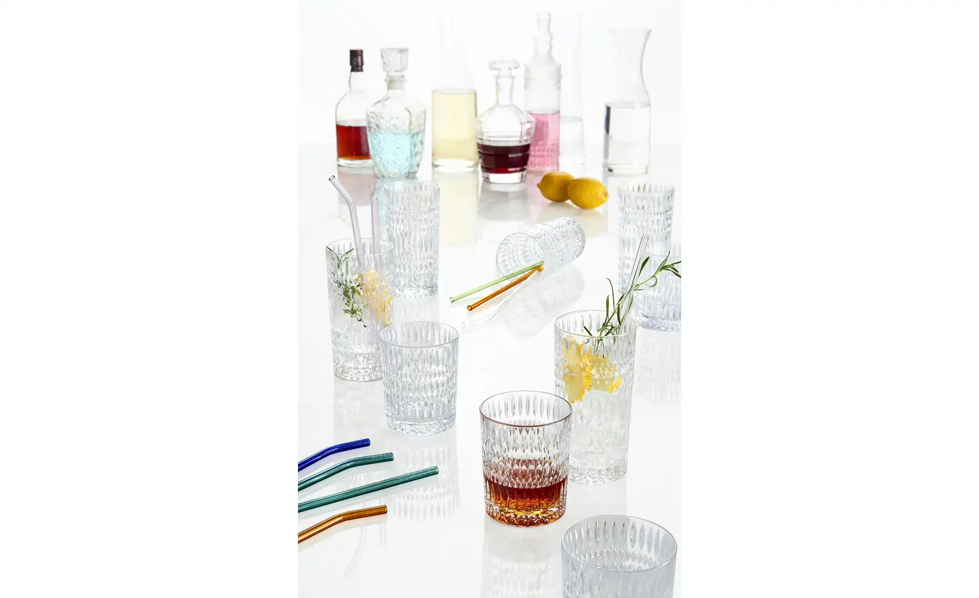Peill+Putzler Glas-Trinkhalm-Set
