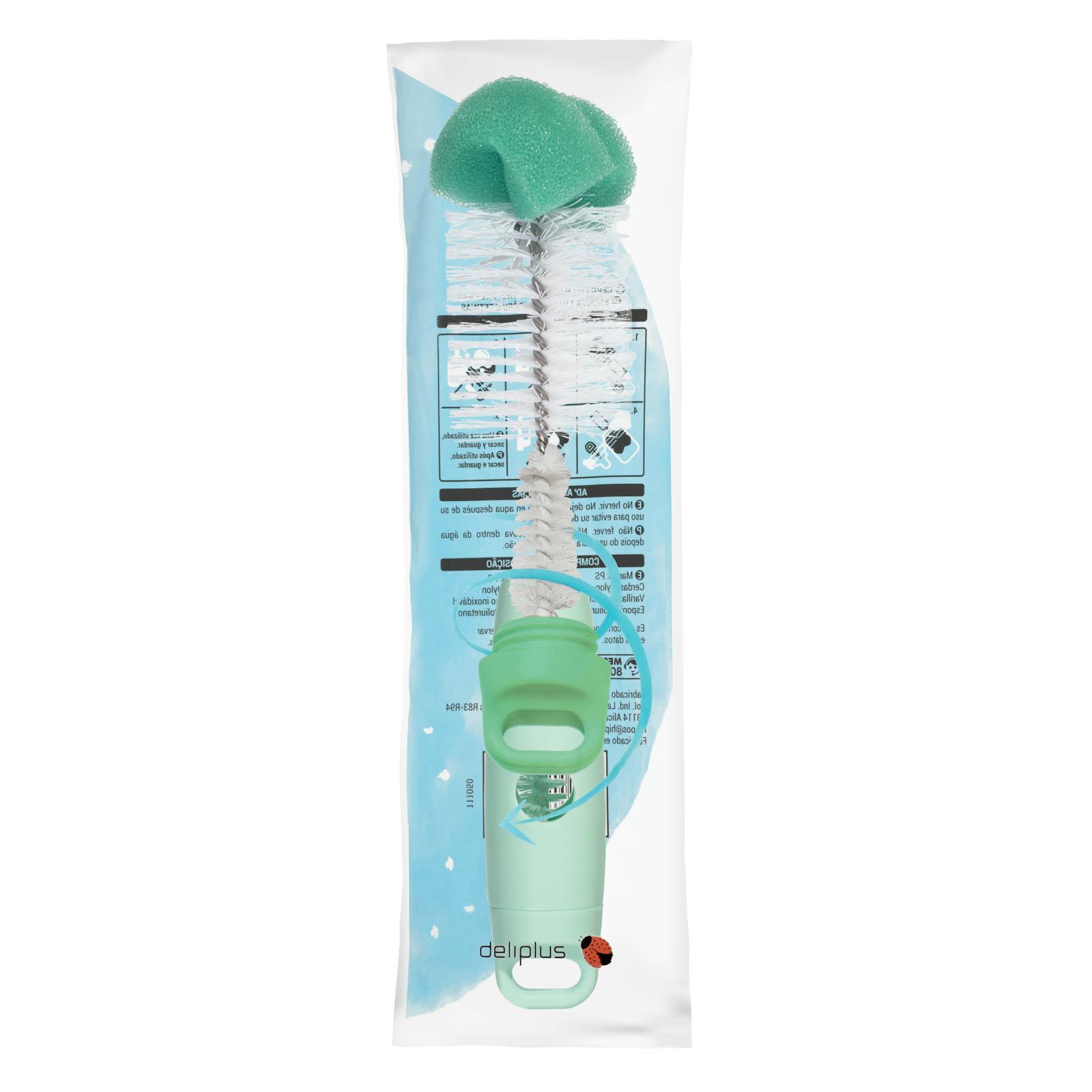 Brosse de nettoyage pour biberons et tétines Deliplus