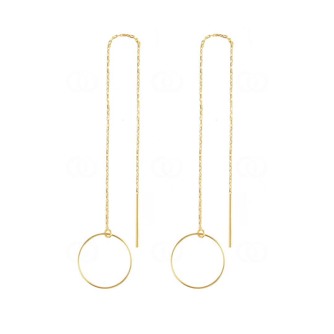 Ohrhänger 750/18 K Gelbgold