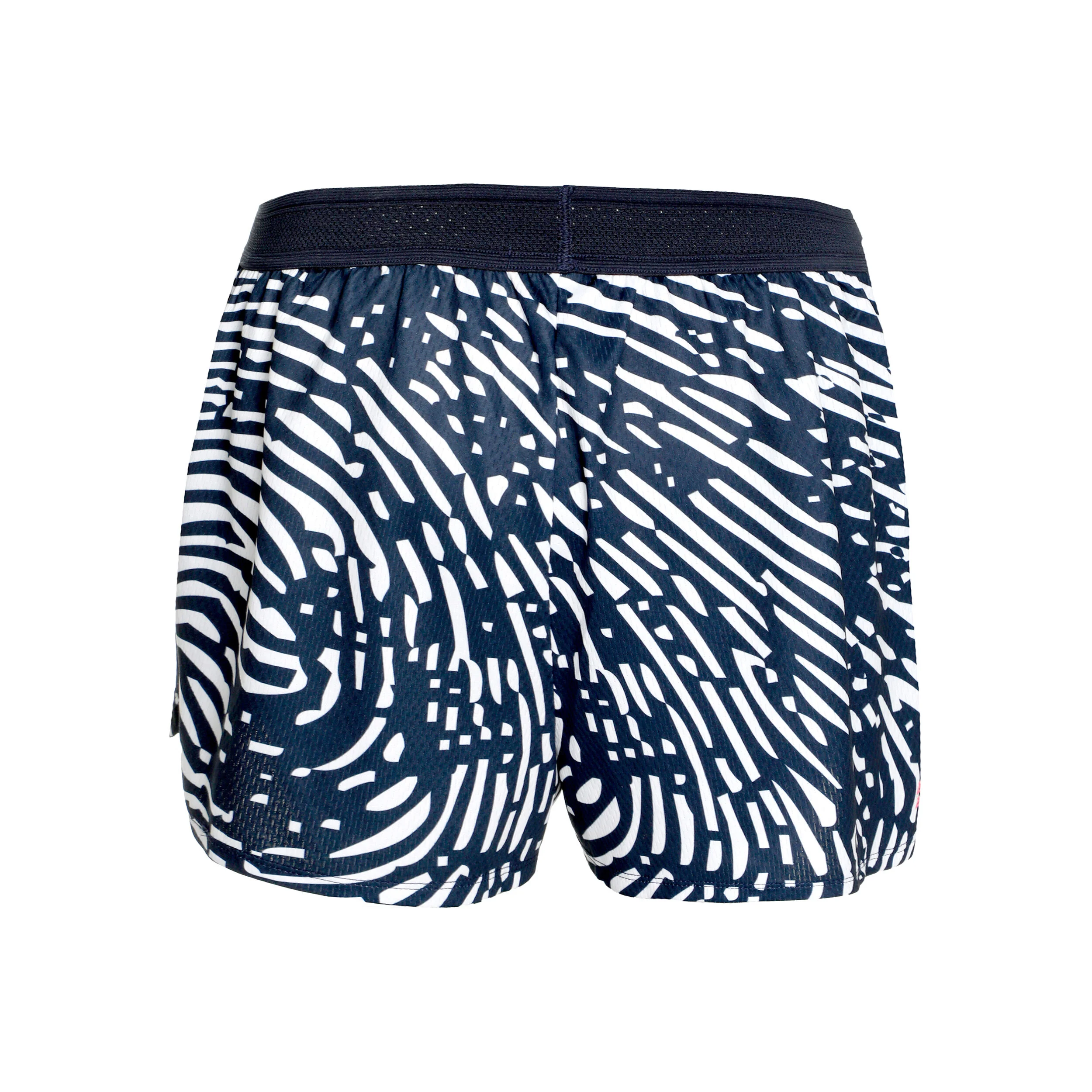BIDI BADU Fingerprint Printed 2in1 Shorts Femmes - Bleu Foncé , Blanc