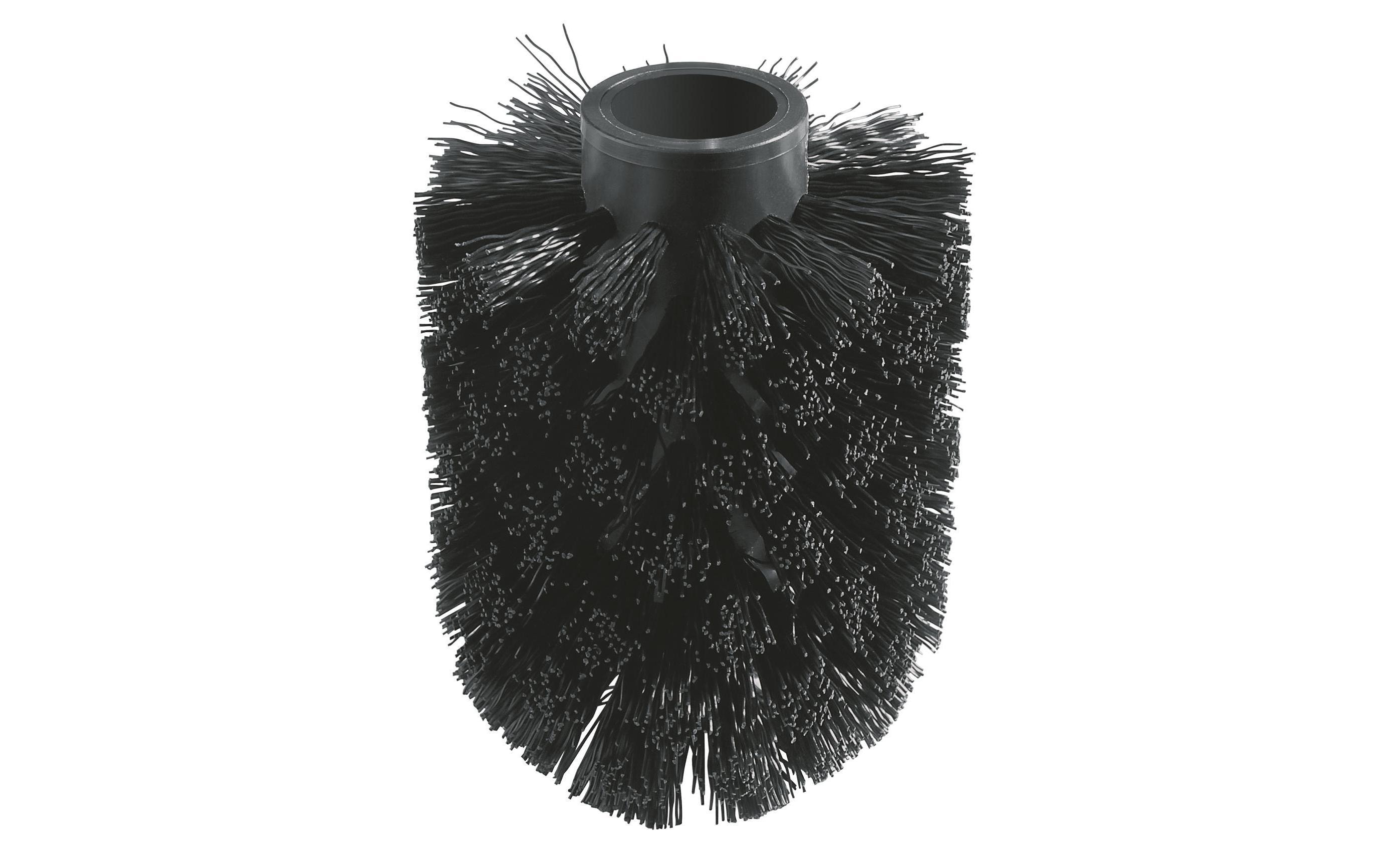 Ersatzbürstenkopf Essentials Ø 6.9 cm SchwarzWC Bürstenkopf