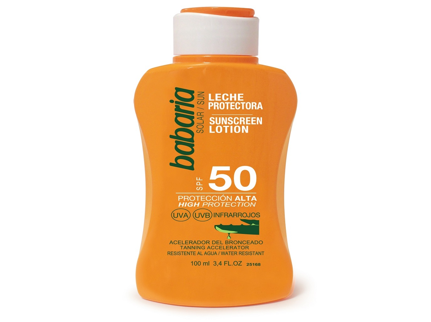PROTETOR BABARIA SOLAR LEITE ALOÉ FPS50 100ML