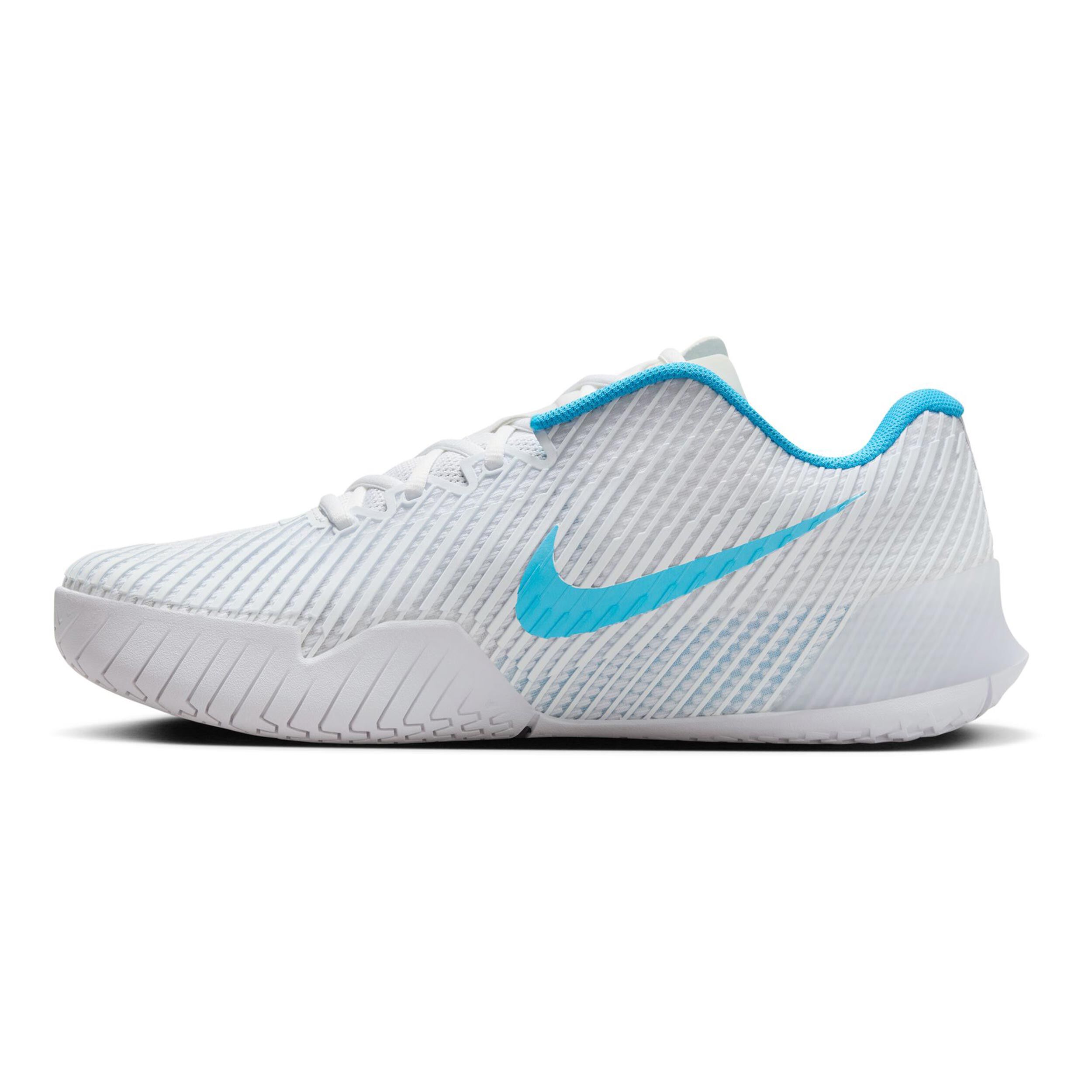 Nike Zoom Vapor 11 Chaussures Toutes Surfaces Hommes - Blanc , Turquoise