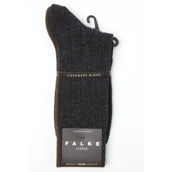 Falke-Sokken kasjmier rib Lhasa - Falke