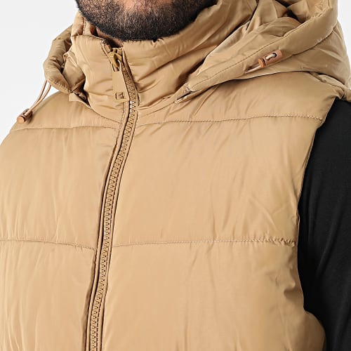 Doudoune Capuche Sans Manches M2209 Camel