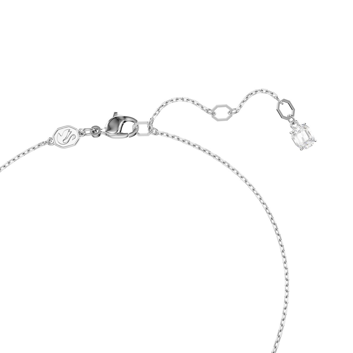 Collier Swarovski Hyperbola coeur bleu