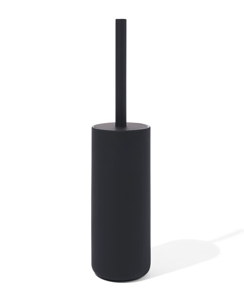 support pour brosse à WC mat noir Ø9.5x22