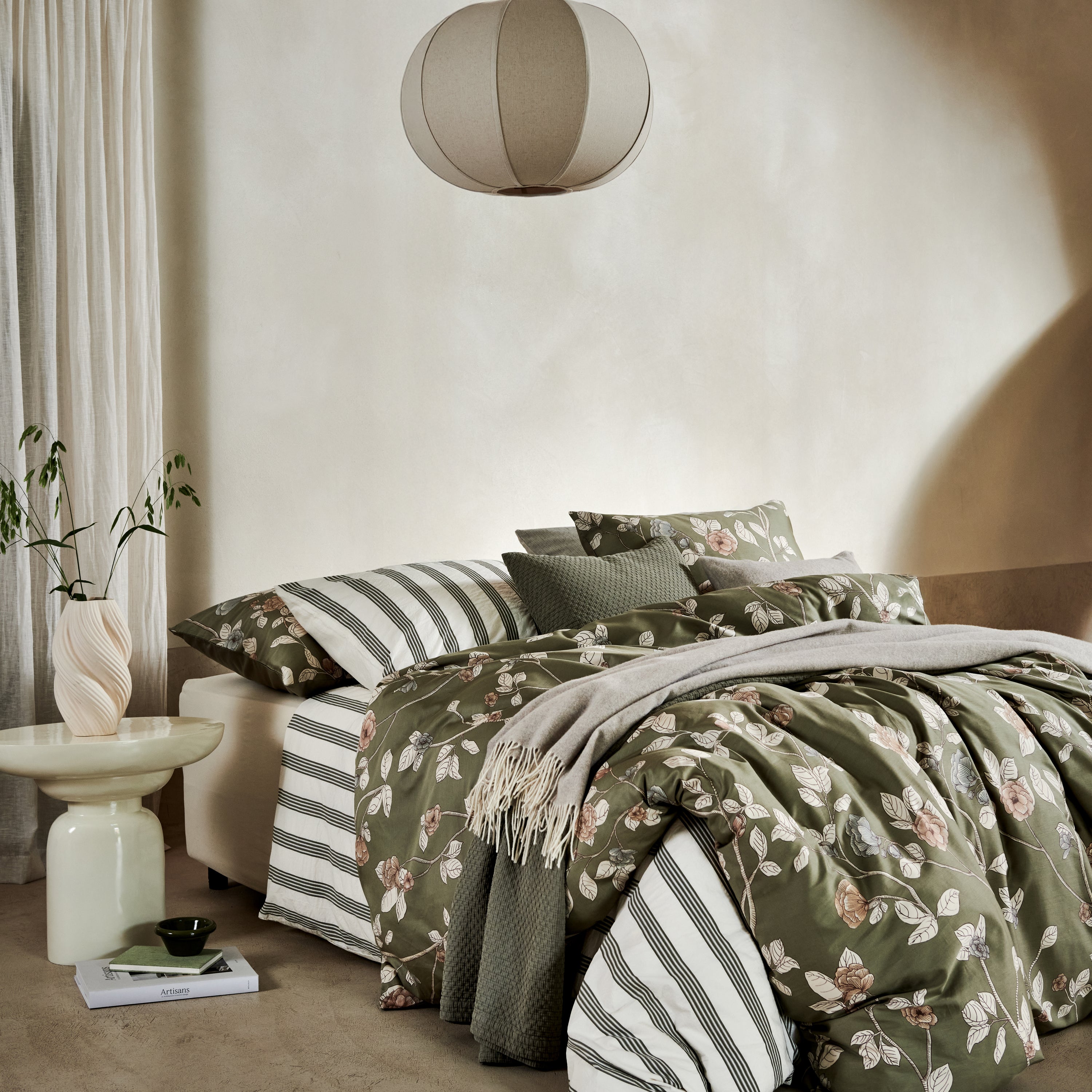 Vandyck Pure 95 Dekbedovertrek 240 x 200/220 cm - Thyme