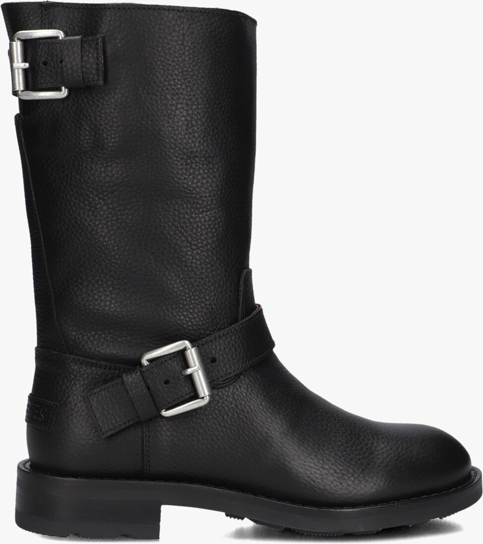 zwarte shabbies biker boots alyd mia