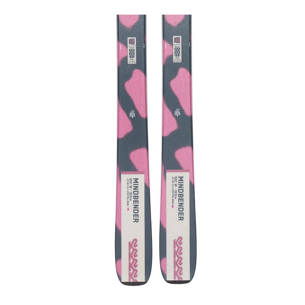 K2 MINDBENDER 90C W - Skis freeride Femme blue/red