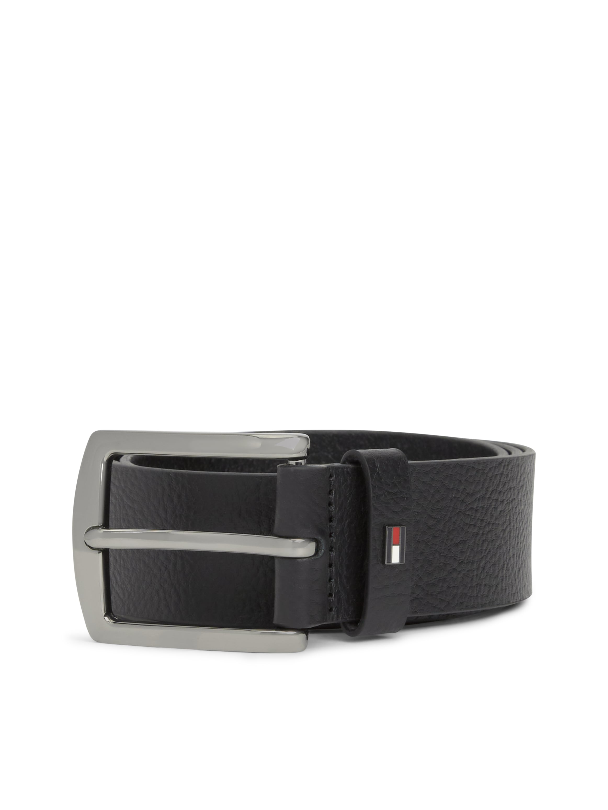 Tommy Hilfiger Ledergürtel »DENTON PEBBLE 4.0 cm breit« aus Narbenleder