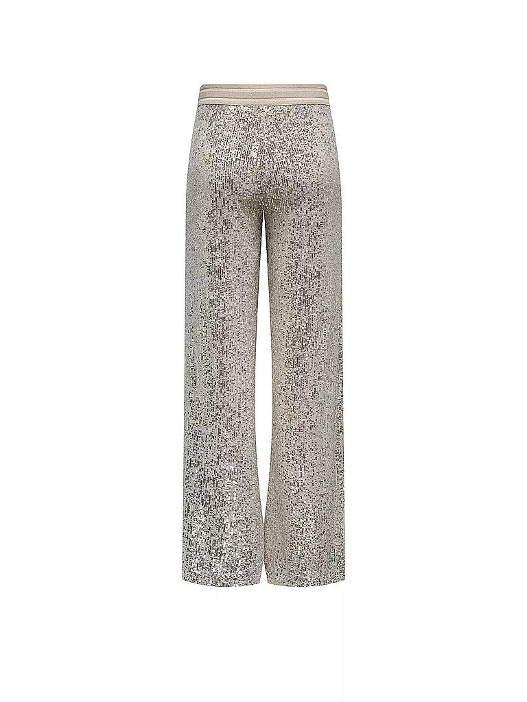 ONLY High Waist Hose ONLFRANSA silber