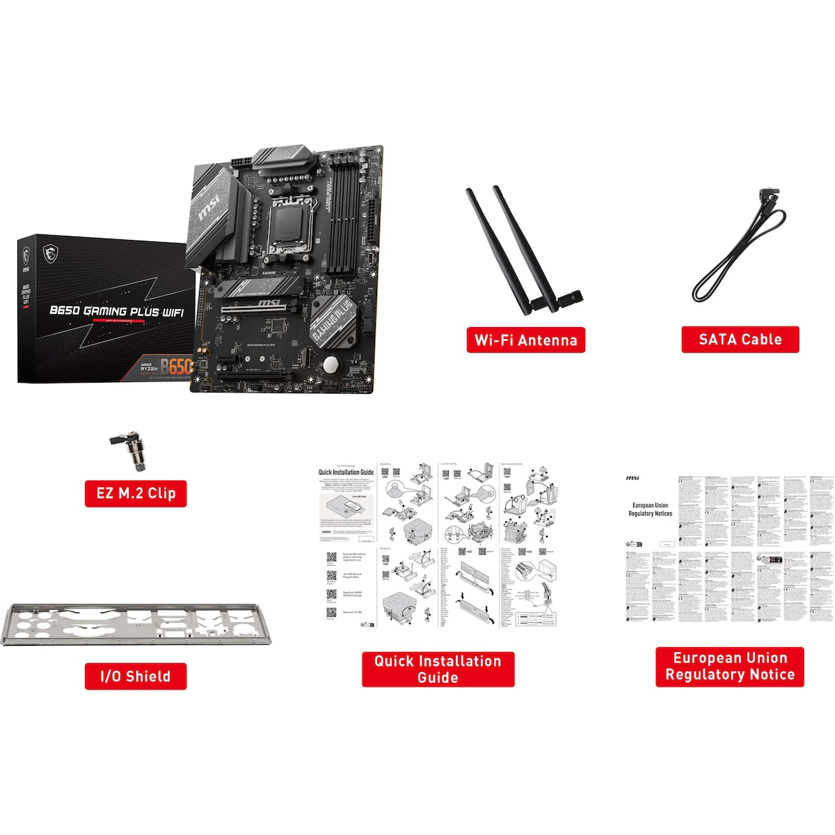 MSI B650 GAMING PLUS WIFI hovedkort