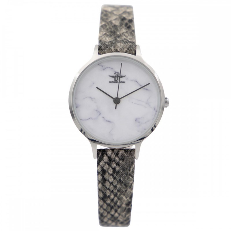 Montre Femme M. JOHN bracelet Cuir Gris
