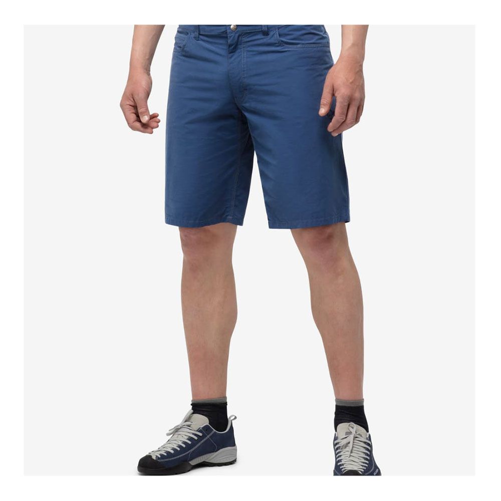 Norrona SVALBARD LIGHT COTTON - Short Homme indigo night