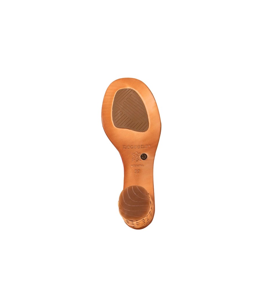 Sandálias Neosens S3302 Malvasia vermelhas - Altura do salto: 6,5 cm -