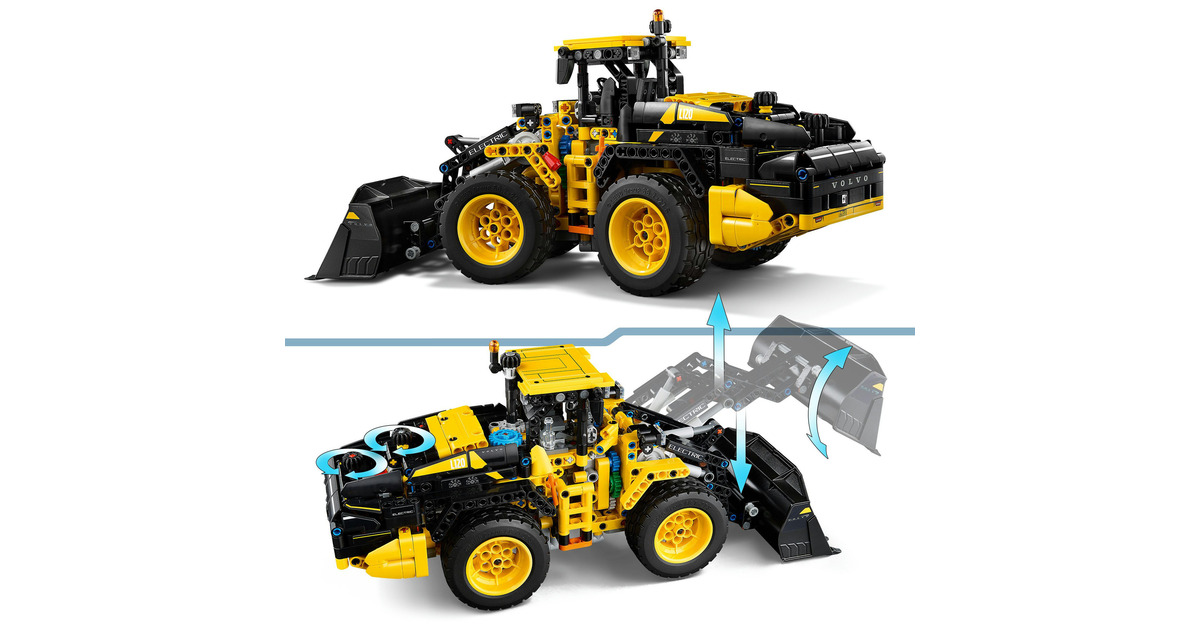 LEGOTechnic - Volvo L120 Electric wiellader Constructiespeelgoed  (42209)