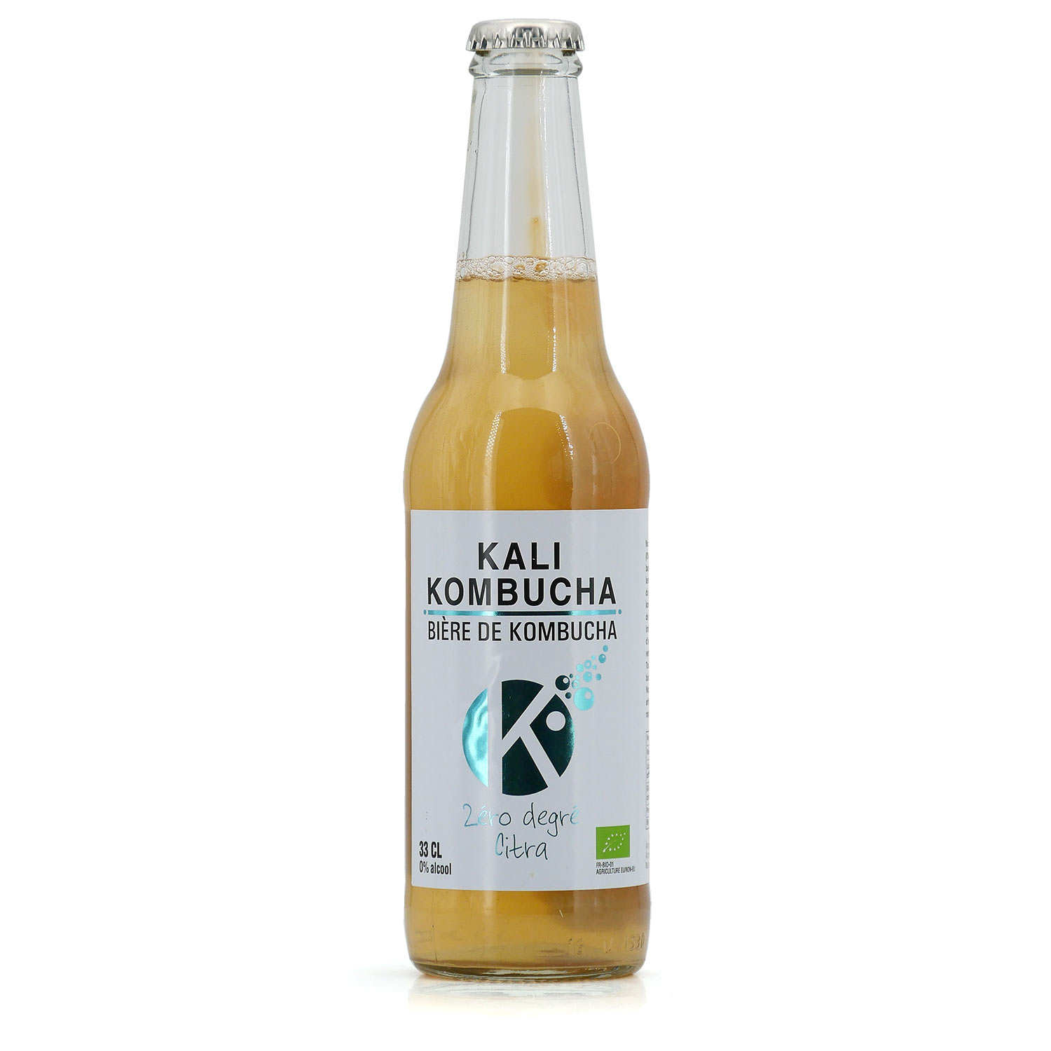 Bière de Kombucha Zéro degré (sans alcool) - Kali Kombucha