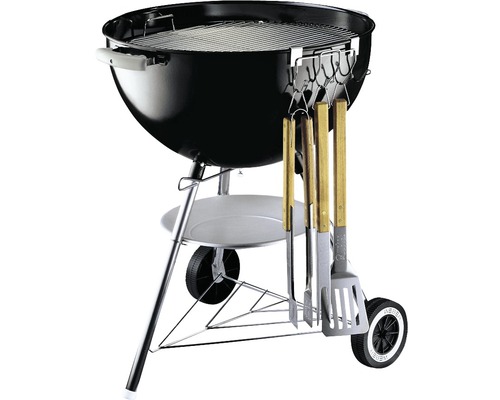 Weber gereedschapshouder, grillgereedschapshouder, staal, voor alle houtskoolgrills met een diameter van 47 en 57 cm