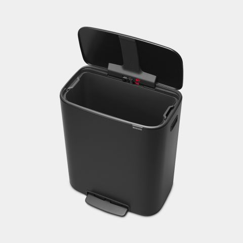 Bo Pedaalemmer，met 1 binnenemmer, 60L - Matt Black