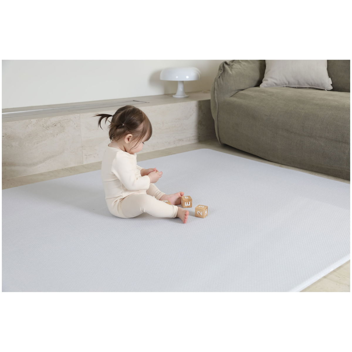 DwingulerDwinguler   Baby Care Spielmatte 210x140cm Nordic Trails Morning Fog